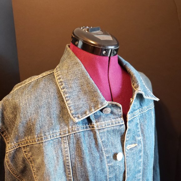 Denim Jacket Art Project 'Led Zeppelin' Vintage - Picture 3 of 9